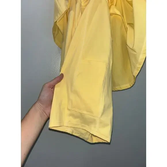 Abercrombie & Fitch Yellow Pleated Tennis Dress Size SP NWT - Picture 7 of 13